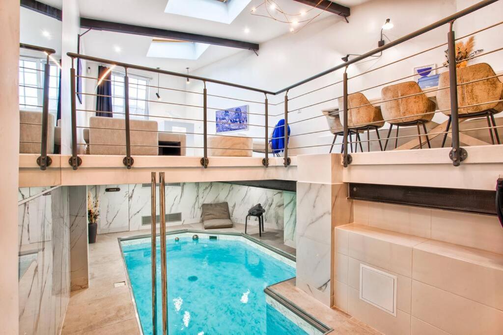 Deauville Luxury Blue Loft - Sauna And Inside Pool Trouville-sur-Mer Esterno foto