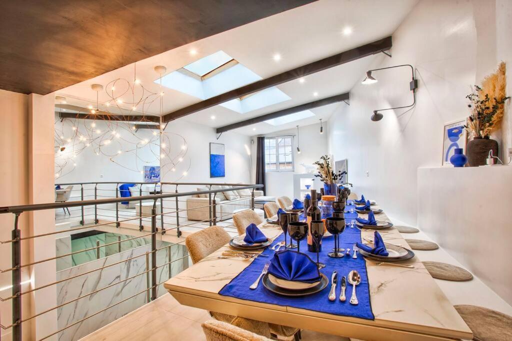 Deauville Luxury Blue Loft - Sauna And Inside Pool Trouville-sur-Mer Esterno foto