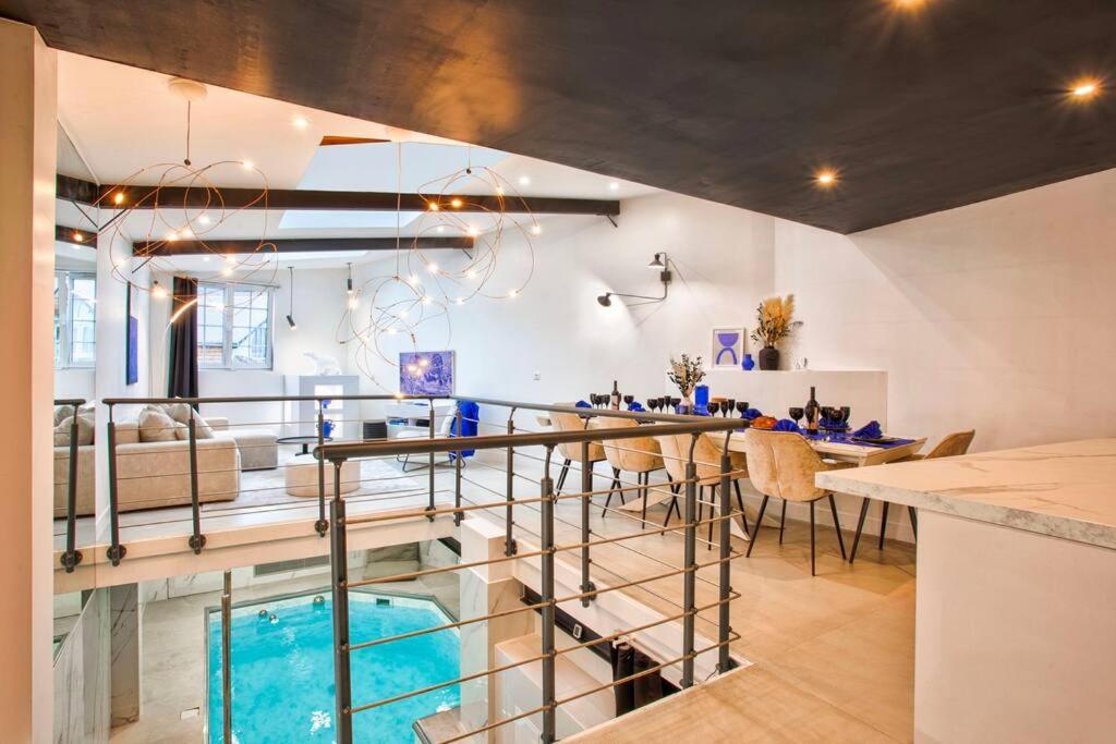 Deauville Luxury Blue Loft - Sauna And Inside Pool Trouville-sur-Mer Esterno foto